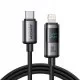 كابل جوي روم S-A16 برو بريزم سلسلة USB-C إلى لايتنينج 1.2 متر أسود - جوي روم - Image 7