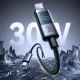 كابل جوي روم S-A16 برو بريزم سلسلة USB-C إلى لايتنينج 1.2 متر أسود - جوي روم - Image 8