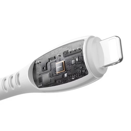 Joyroom S A59 USB C to Lightning Cable 30W Fast Charging 1.2m White Compatible with iPhone 15, 14, 13, 12, iPad Pro, Durable Braided Design - Joyroom - Image 6