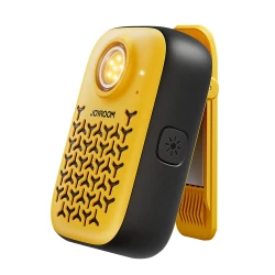 مكبر صوت بلوتوث محمول Joyroom Maya JR MS03 أصفر، مع مصباح يدوي مدمج