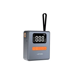 لينيس LCI206 مضخة نفخ إطارات رقمية بإضاءة LED وضاغط هواء محمول للسيارات والدراجات النارية والمعدات الرياضية