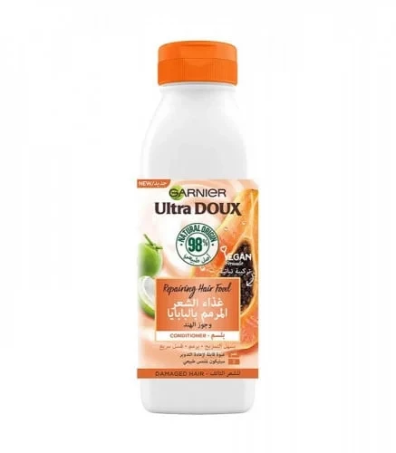 Garnier Ultra Doux Papaya Repairing Conditioner for Damaged Hair 350ml Garnier Ultra Doux Papaya Repairing Conditioner for Damaged Hair 350ml