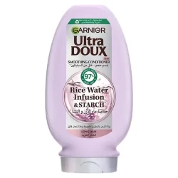 Garnier Ultra Doux Rice Water And Starch Hair Conditioner 360ml For Weak Hair