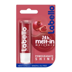Labello Pomegranate Lip Balm 4.8gm Intense Hydration for Dry Lips, Infused with Pomegranate Extract, Provides Long Lasting Moisture, Suitable for Daily Use and Sensitive Skin