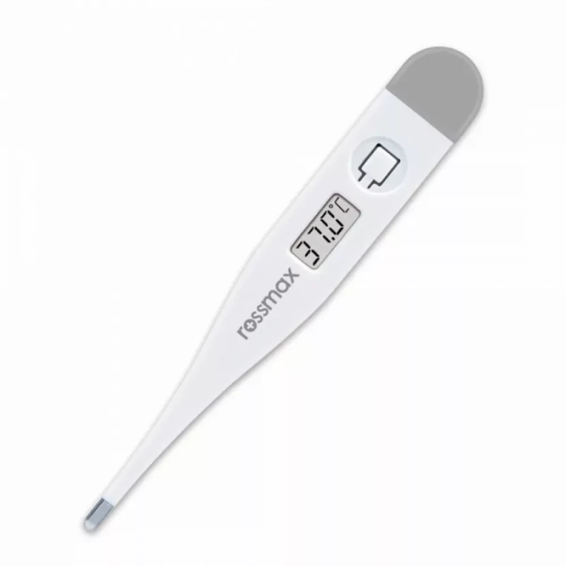 Rossmax Digital Thermometer TG100, Fast Accurate Temperature Reading, Fever Alarm, Auto Shut Off - Ross Max