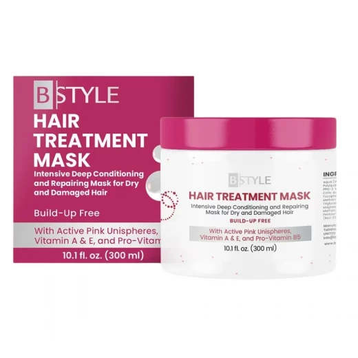 B Style Hair Oil Treatment with Beads 300ml for Hair Growth and Strength B Style Hair Oil Treatment with Beads 300ml for Hair Growth and Strength