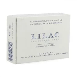 Lilac Brightening Washing Bar 100g for Face and Body Cleansing, Normal Skin