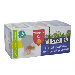 خلطة الأعشاب لتخفيف السعال من العطار 20 كيس شاي مزيج طبيعي من الزهور والأعشاب