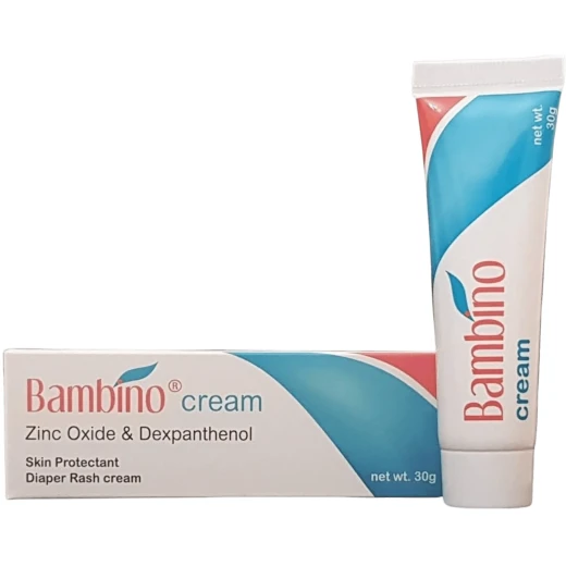 Bambino Diaper Rash Cream 30g, Gentle Protective Cream for Baby’s Sensitive Skin, Helps Soothe Diaper Rash and Protect Against Moisture and Friction Bambino Diaper Rash Cream 30g, Gentle Protective Cream for Baby’s Sensitive Skin, Helps Soothe Diaper Rash and Protect Against Moisture and Friction
