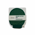 Raghad Organic Cotton Bag Exfoliating Shower Accessory for Soap, Scrub, and Foam - Raghad Organics