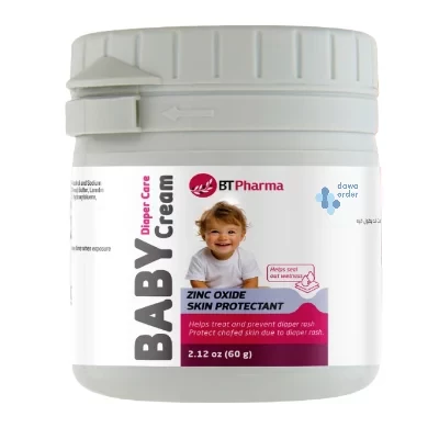BT Pharma Baby Cream 60g, Gentle Formula for Delicate Skin, Soothes and Protects