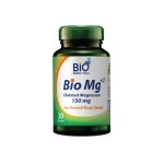 Bio Magnesium +2 Magnesium Glycinate 150mg, 30 Capsules for Magnesium Support, Muscle and Nerve Function and Overall Health - Bio Energy
