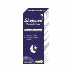 SLEEPNEED 3mg/5ml Syrup 100ml, Melatonin Liquid Supplement to Support Healthy Sleep-Wake Cycles, Nighttime Relaxation and Sleep Readiness