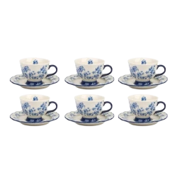 SOLECASA Tea Sets | 6 cup - Light Blue