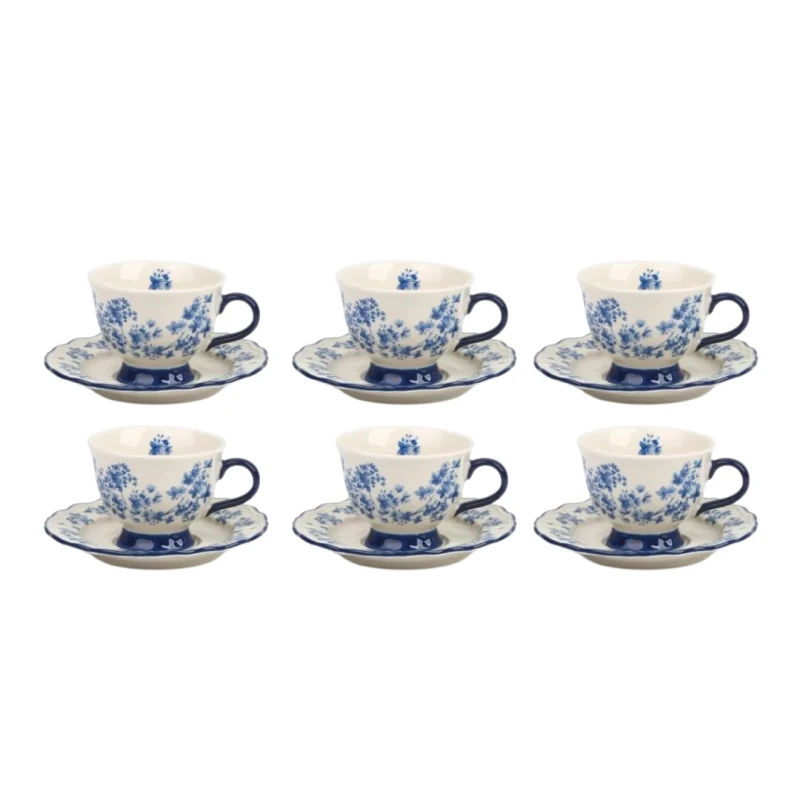 SOLECASA Tea Sets | 6 cup - Light Blue - Solecasa