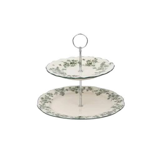 SOLECASA Tier Dessert Stand | Two - Light Green SOLECASA Tier Dessert Stand | Two - Light Green