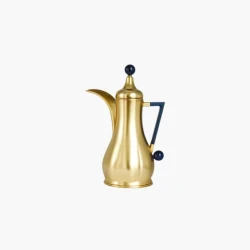 Royal Dallah | Ustora model | Gold with Blue - Gold