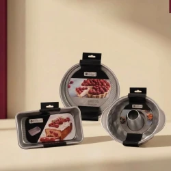 Cake Baking Molds Set – 3 Pieces