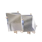 Serving Tray Silver Square Serving Trays Set – 2 Pieces - Serving Tray