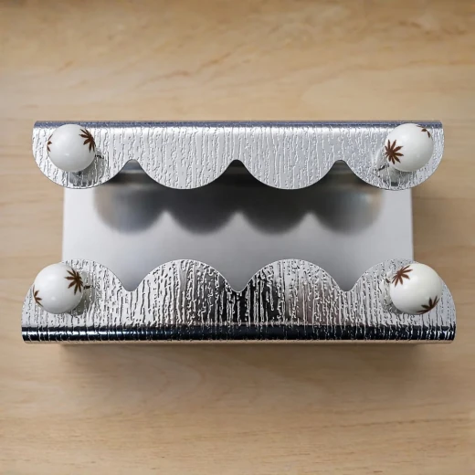 Home Decor Silver Tissue Box - Home Decor - Image 3