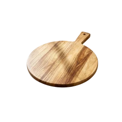 Wooden Rounded Chopping Board – Natural wood