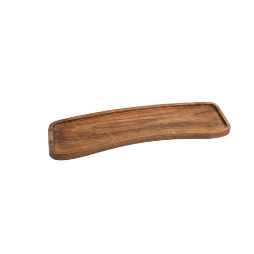 Wooden Rectangular Acacia Wood Serving Tray (Small) Wooden Rectangular Acacia Wood Serving Tray (Small)