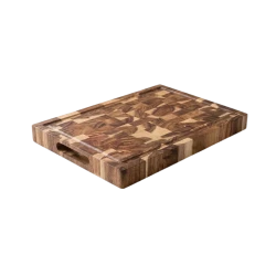 Wide and Thick Wooden Chopping Board – natural wood