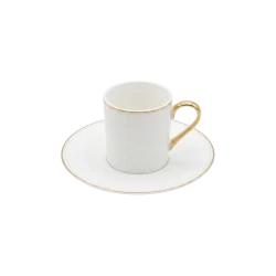 Royal Milano Cylinder Coffee Cups | Set 6 Pieces | Romance