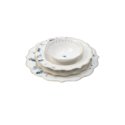 Royal Milano Dinner Set | 24 Pieces | Blue slip