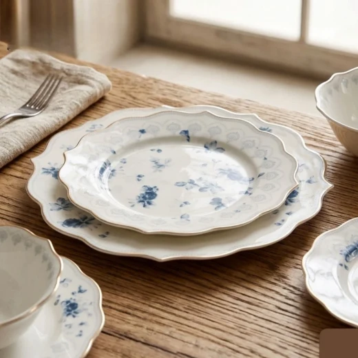 Royal Milano Dinner Set | 24 Pieces | Blue slip - Milano - Image 4