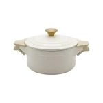 Royal Cast Aluminum Casserole | 32cm | Beige - Beige - Cast Aluminum