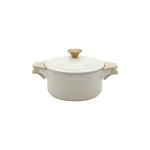 Royal Cast Aluminum Casserole | 24cm | Beige - Beige - Cast Aluminum