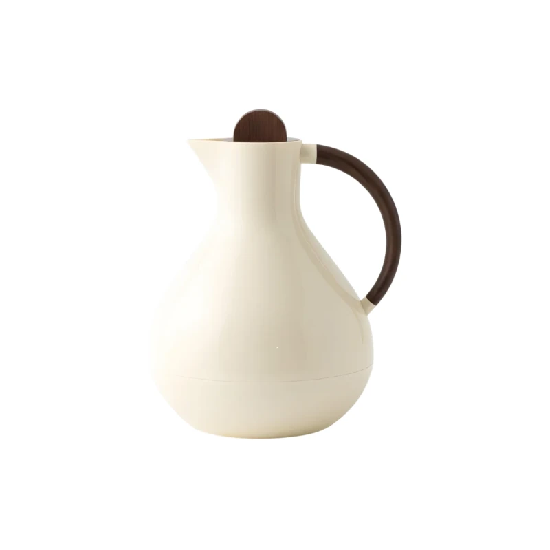 Royal Dallah | Lo’Lo' model | Beige with Wooden handle - Royal Dallah