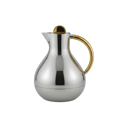 Royal Dallah | Lo’Lo' model | Silver with Gold handle
