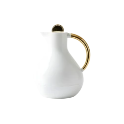 Royal Dallah | Lo’Lo' model | White with Gold handle