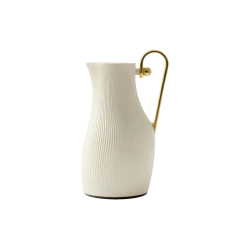 Royal Dallah | Bareq model | Beige with Gold handle