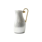 Royal Dallah | Bareq model | Silver with Gold handle - Royal Dallah