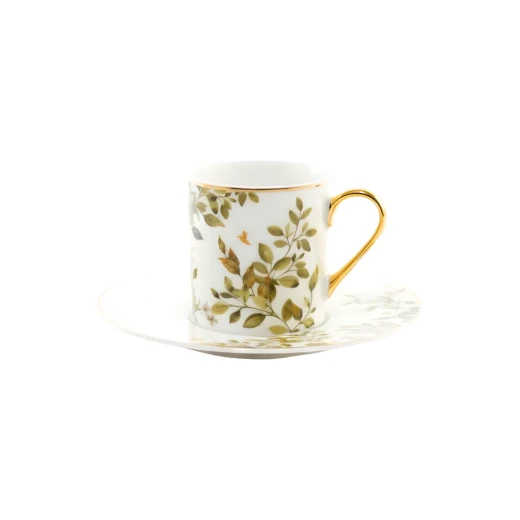 Royal Victoria Cylinder Coffee Cups | Set 6 Pieces | Olive Royal Victoria Cylinder Coffee Cups | Set 6 Pieces | Olive