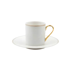 Royal Victoria Cylinder Coffee Cups | Set 6 Pieces | Velvet