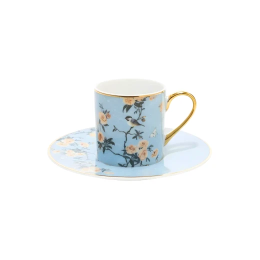Royal Victoria Cylinder Coffee Cups | Set 6 Pieces | English Rose – Velvet Royal Victoria Cylinder Coffee Cups | Set 6 Pieces | English Rose – Velvet
