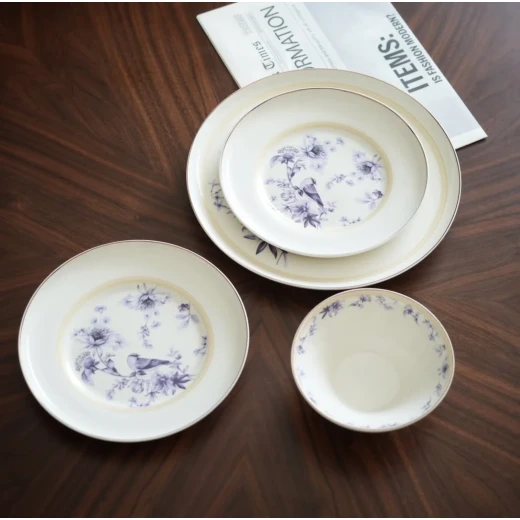 Royal Sewar Dinner Set | 24 Pieces | Royal Rose - Royal Sewar - Image 2