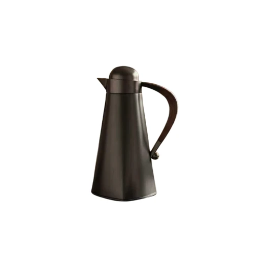 Royal Dallah | Shaheen model | Dark Silver with wood