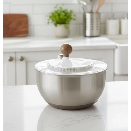 Royal Kitchen Tools Royal Vegetable Spinner | Stainless Steel - Royal Kitchen Tools - Image 3