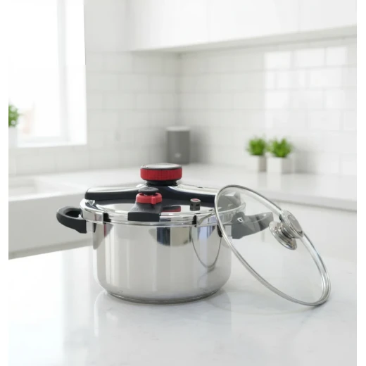 Cookware Set Stainless Steel Pressure Cookers | 10 Liter - Cookware Set - Image 5