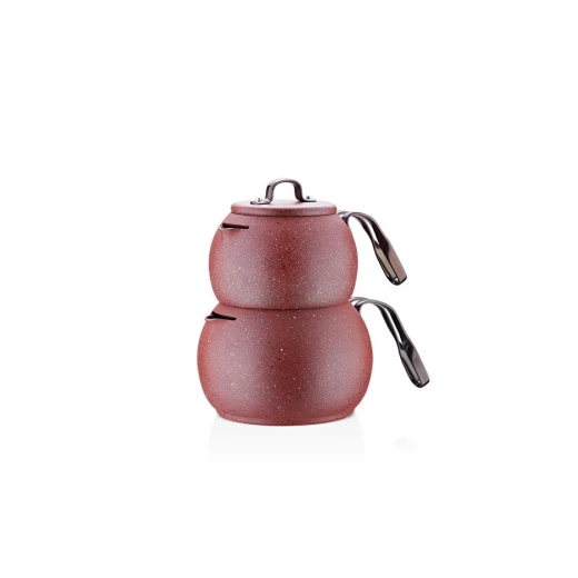 Korkmaz A231 Ceramic Teapot Set Red with 1.1 Liter Capacity for Brewing Delicious Teas Korkmaz A231 Ceramic Teapot Set Red with 1.1 Liter Capacity for Brewing Delicious Teas