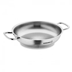 Korkmaz Proline Paella Stainless Steel Frying Pan 20 cm Induction Compatible