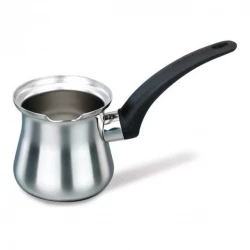 Korkmaz ORBIT Coffee Ibrik 3 Cup Capacity 200ml Stainless Steel Mirror Polish Finish