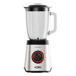 Solac BV5733 PRO Blender, 2000W Power, 1.75L Capacity, Transparent Jug, Powerful Performance for Preparing Smoothies, Juices and Sauces, Practical and Easy to Use