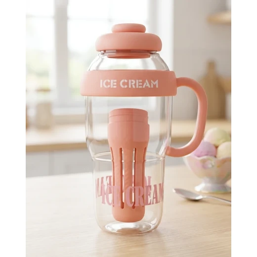 Ice Cream Cup with Internal Strainer Ice Cream Cup with Internal Strainer