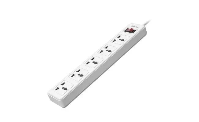 هانتكي شريط طاقة عالمي 5 منافذ واقي من اندفاع التيار 220-240 فولت 3 متر SSZ501 - Huntkey